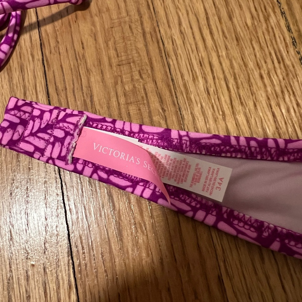 Victoria Secrets Bombshell Patterned Tie-Side Bikini Set - Picture 7 of 7